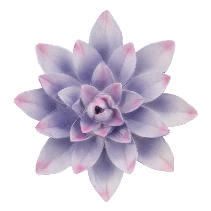 Wall flower lily purple